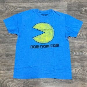 MAD Engine Blue Tee with Yellow Graphic